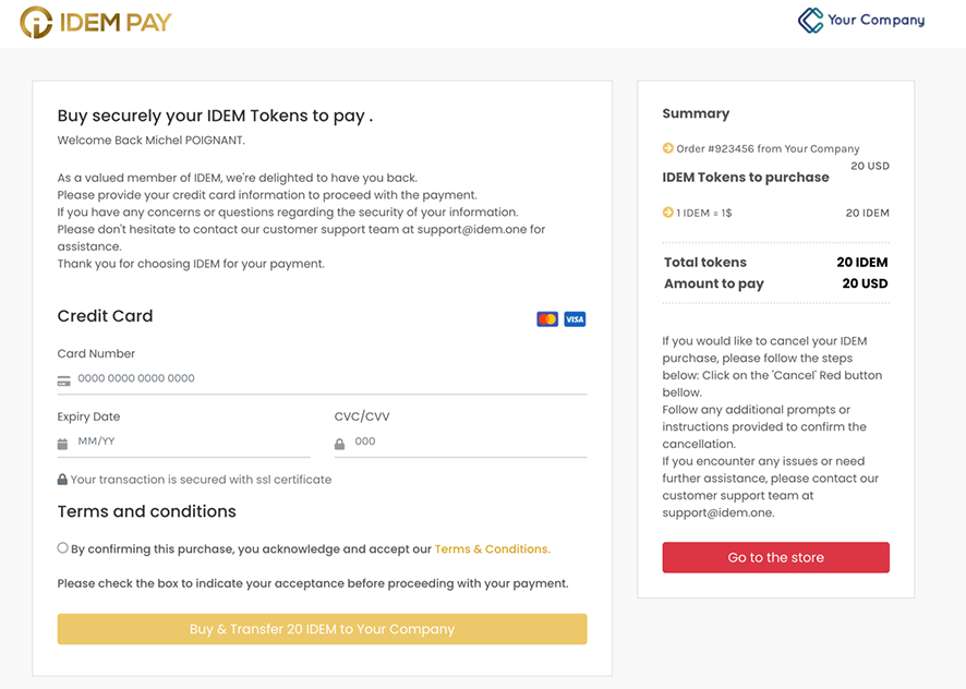 Payment Request Idem